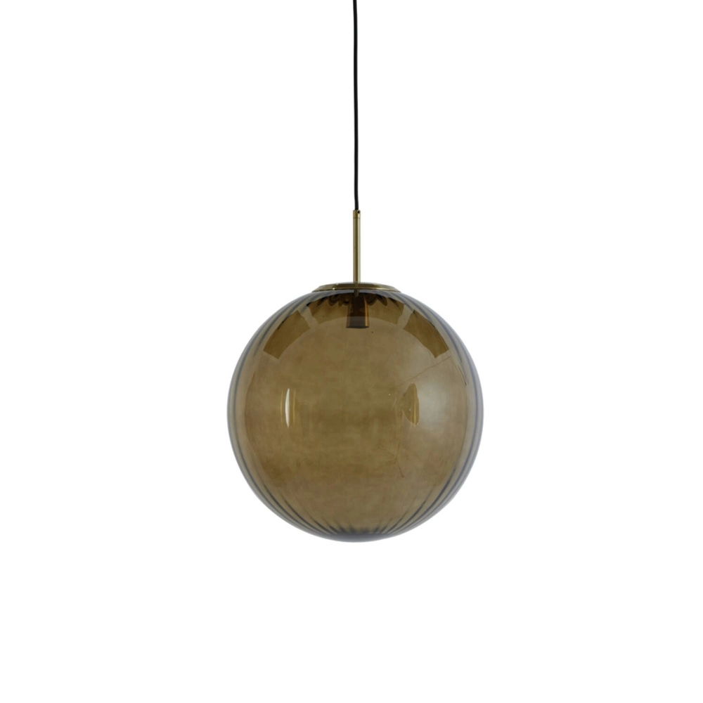 Pendellampe Magdala Ø 40 cm Bernstein