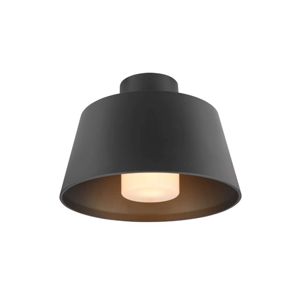 Veranda-Deckenlampe Photoni schwarz - Ø 25cm SLV 4024163280952
