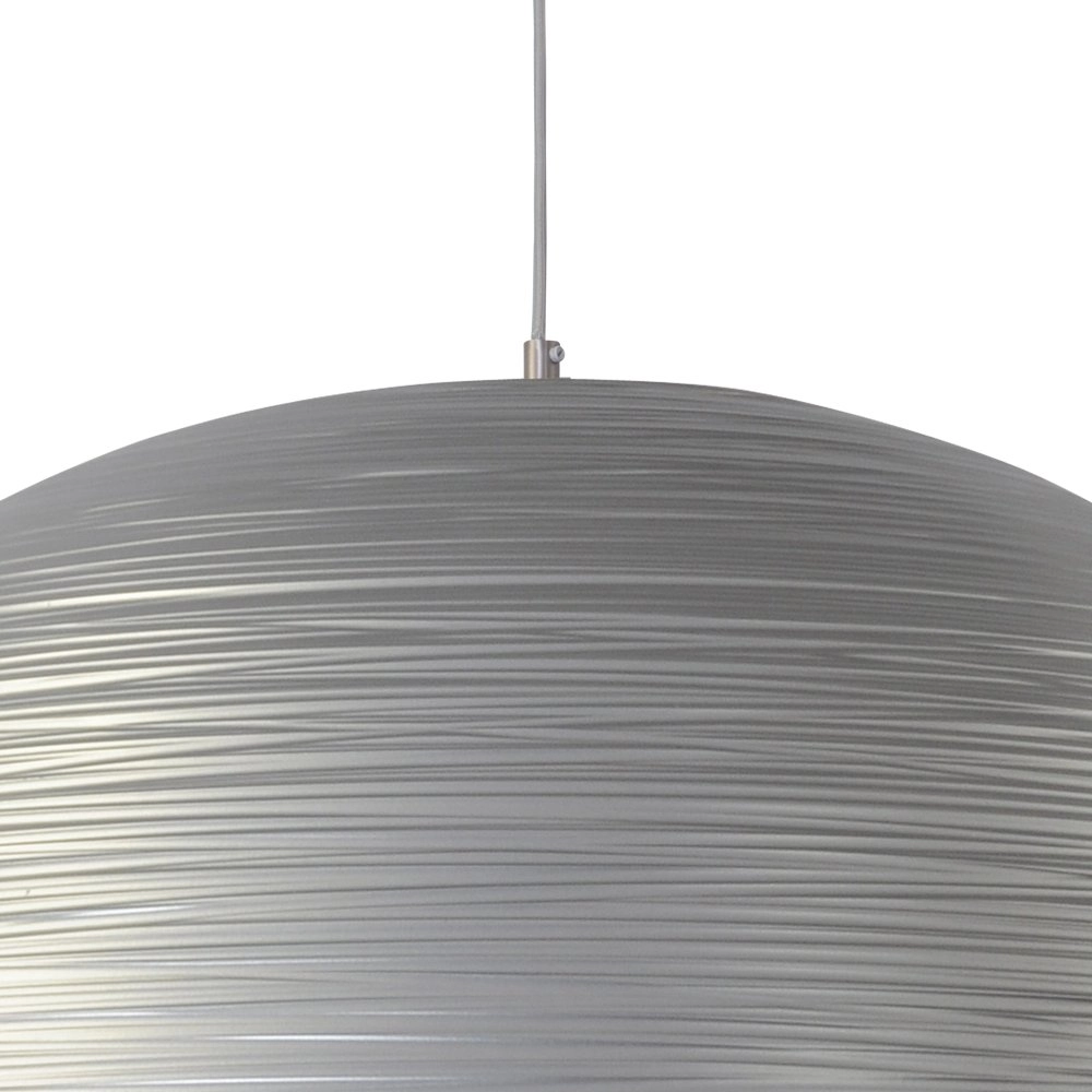 Silbergraue Design-Pendelleuchte Concepto 72 Masterlight 8718121238463