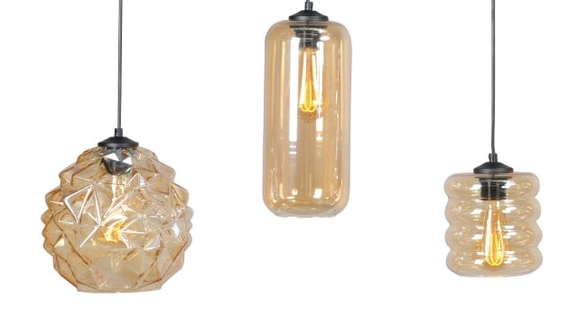 Große Pendelleuchte aus Glas Quinto 5 Masterlight 8718121216652