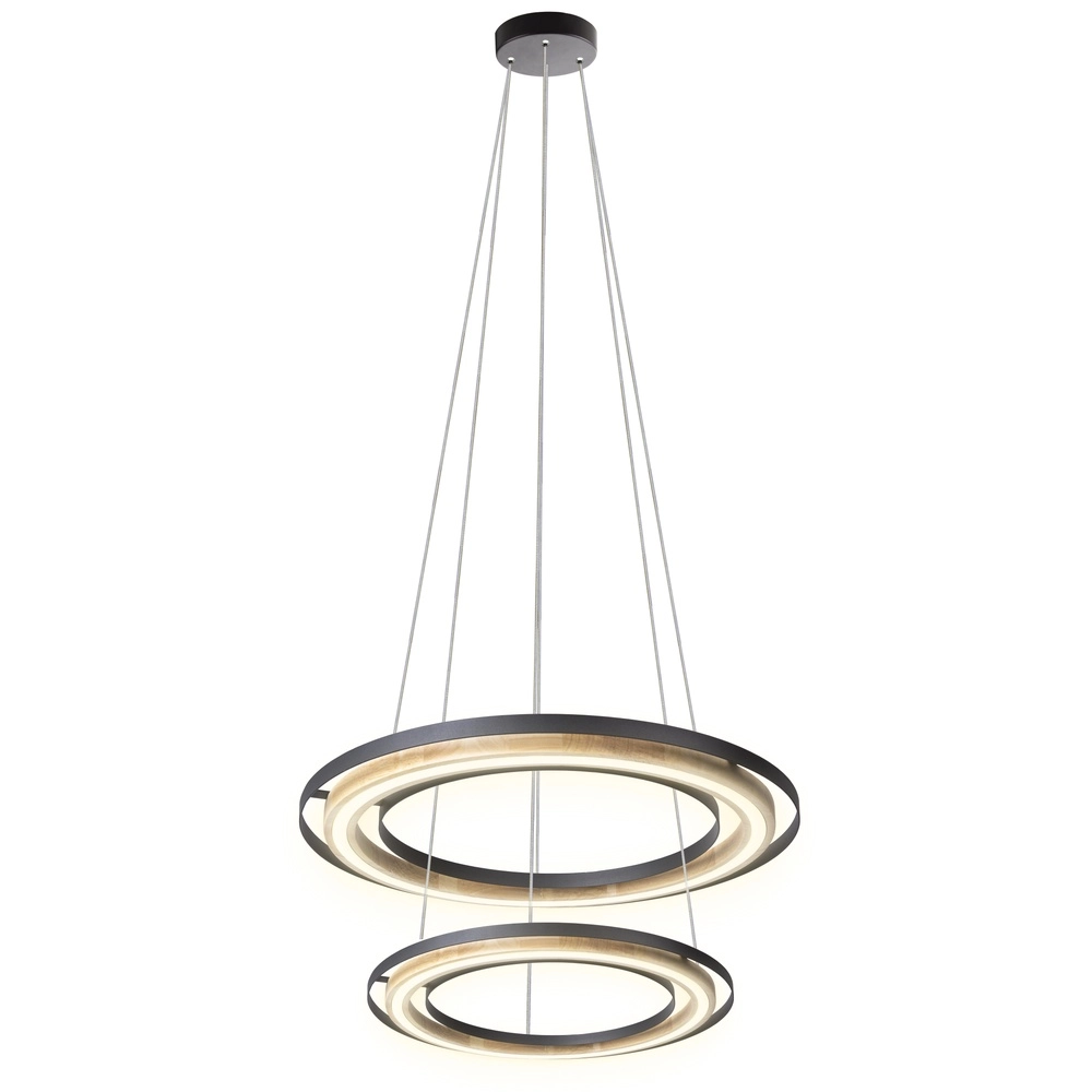 Design-Pendellampe Rilas Schwarz