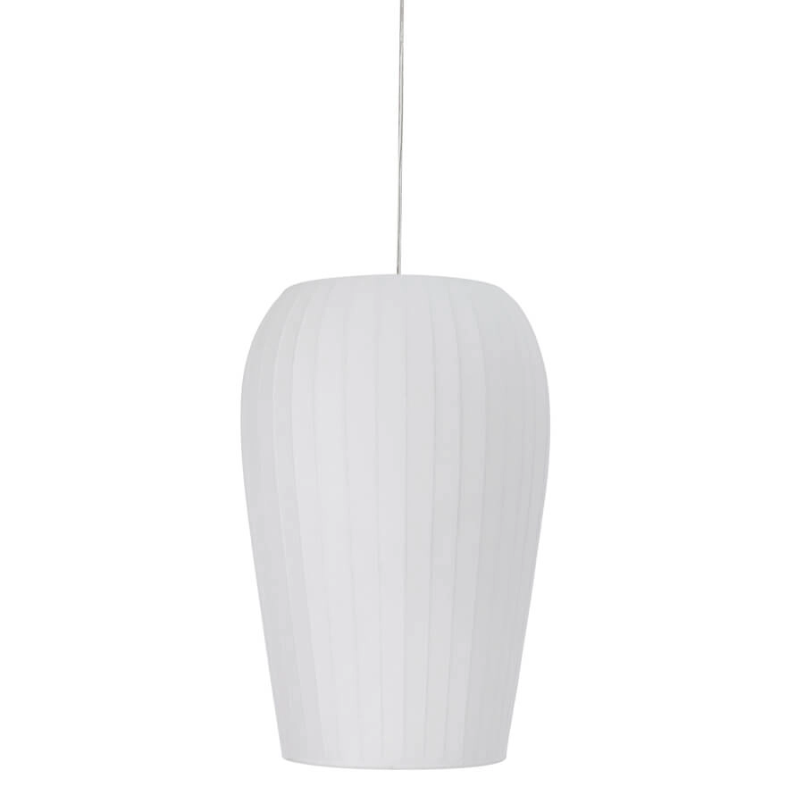 Weiße Pendelleuchte Axel japandi Ø 25cm Light & Living 8717807638405