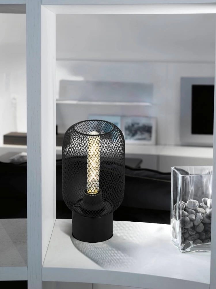 Schwarze Tischlampe Wrington Eglo 9002759430962