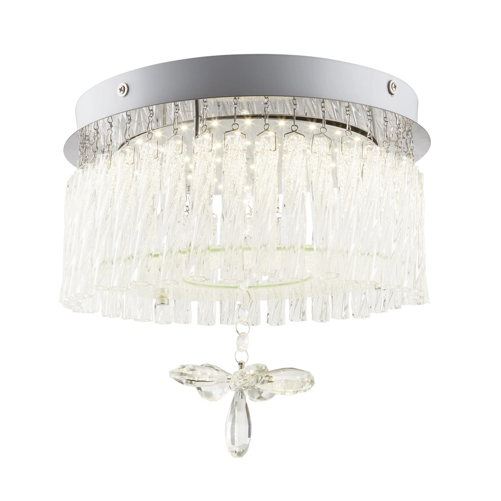Runde Deckenlampe Mathilda Chrom Globo 9007371334346