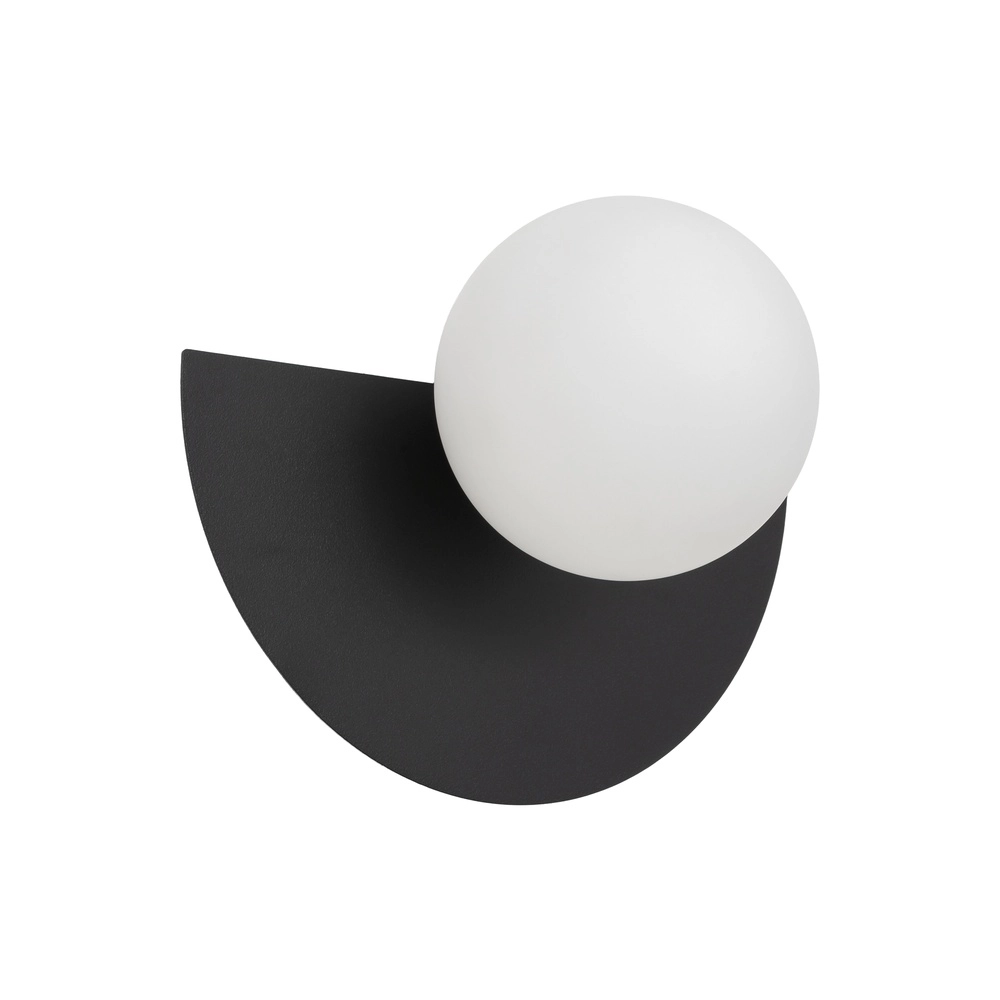Wandlampen-Hälfte Saturn Schwarz Lyora 5903139125963