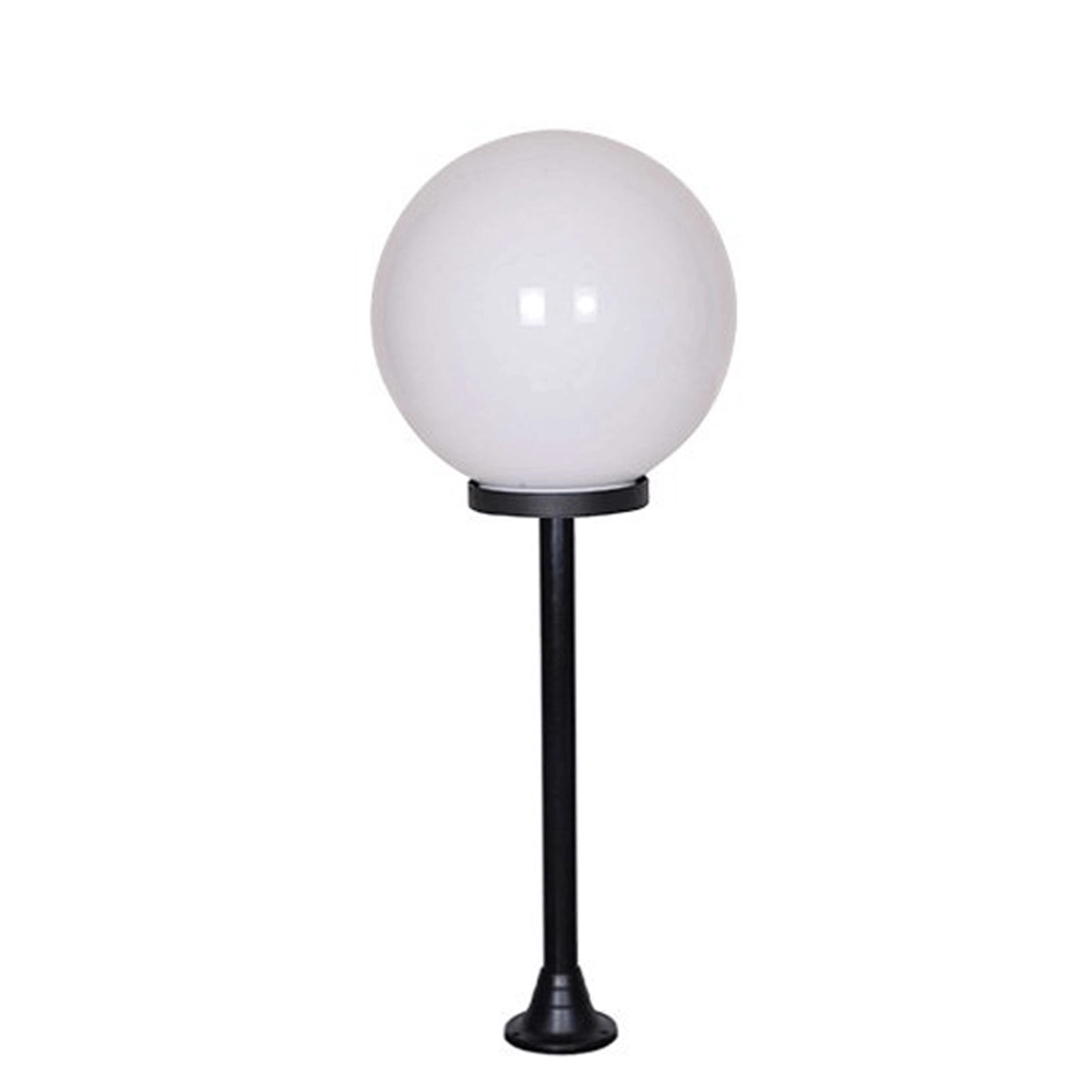 Globe Außenleuchte Bolano 191cm. stehender Opal