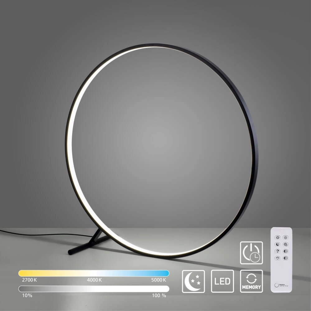 Stehlampe Hula einzigartiges Design Ø 100cm Paul Neuhaus 4012248373323