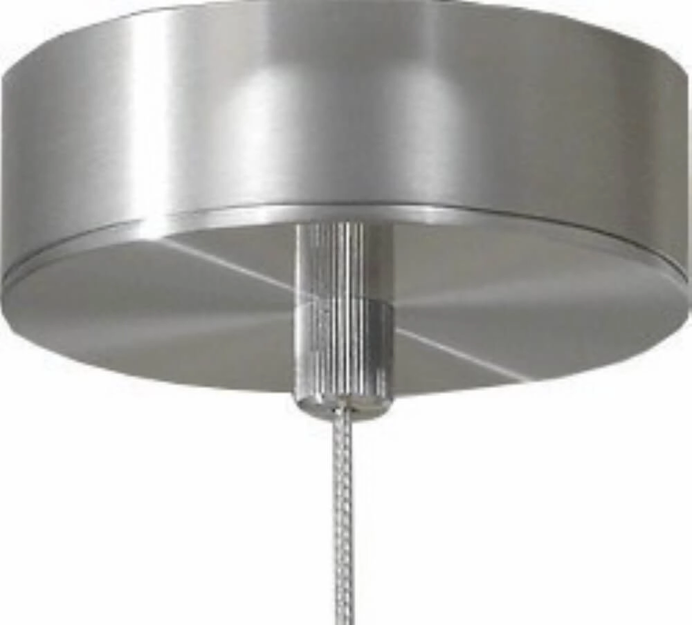 Schlanke Hängelampe Denver Ø 10 cm Metallgrau Artdelight 8719831731053