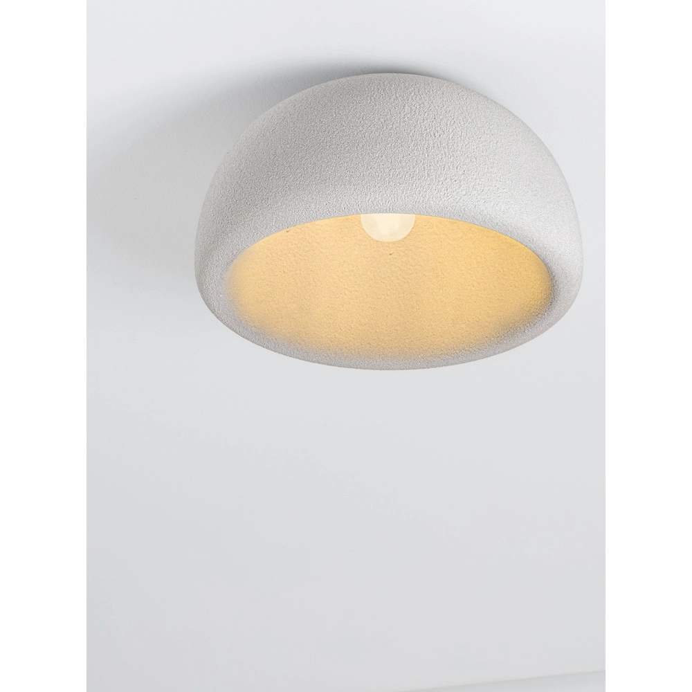 Moderne Deckenlampe Davo grauer Ø 43 cm Lyora 5212017495723