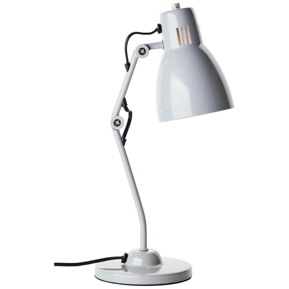 Tischlampe Bailie grau Brilliant 4004353412417