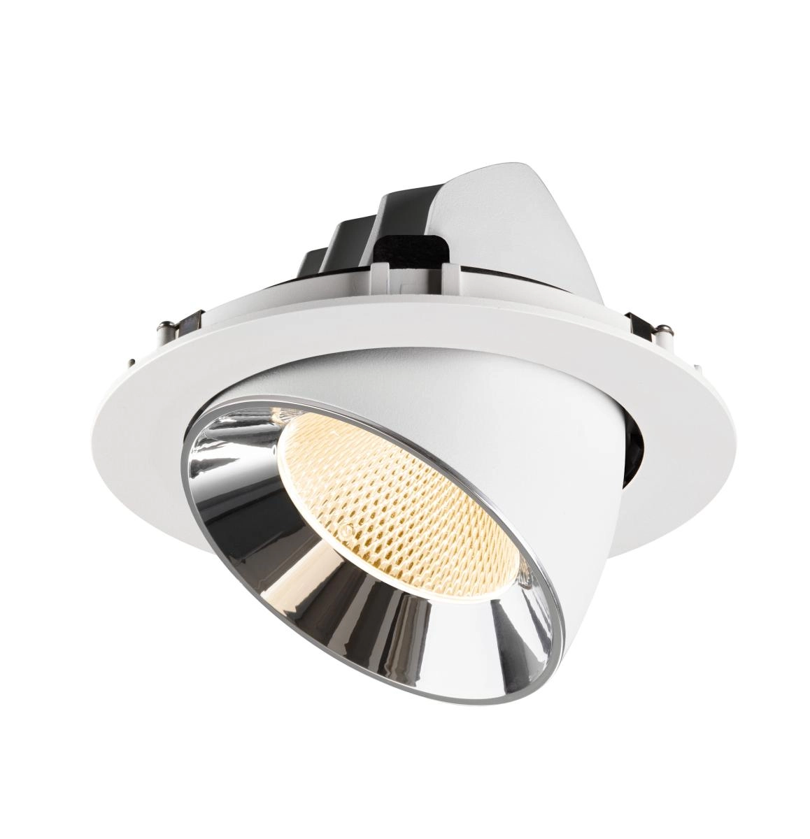 Einbau-Strahler Numinos Gimble XL Weiß/Chrom 2700K - 20gr SLV 4024163308793