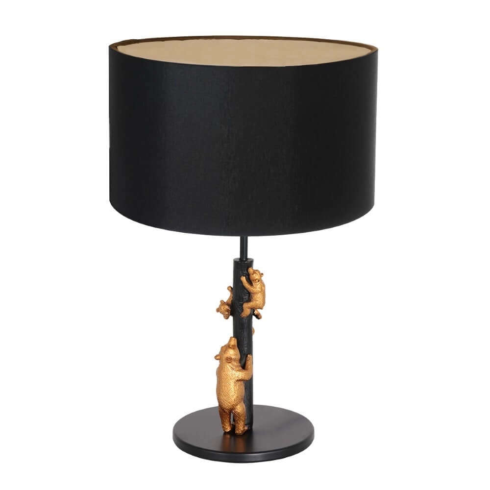 Designer-Tischlampe Animaux mit Gold