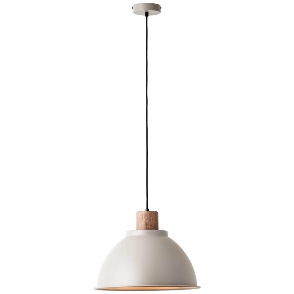 Hängelampe Erena Ø 38cm taupe Brilliant 4004353413056