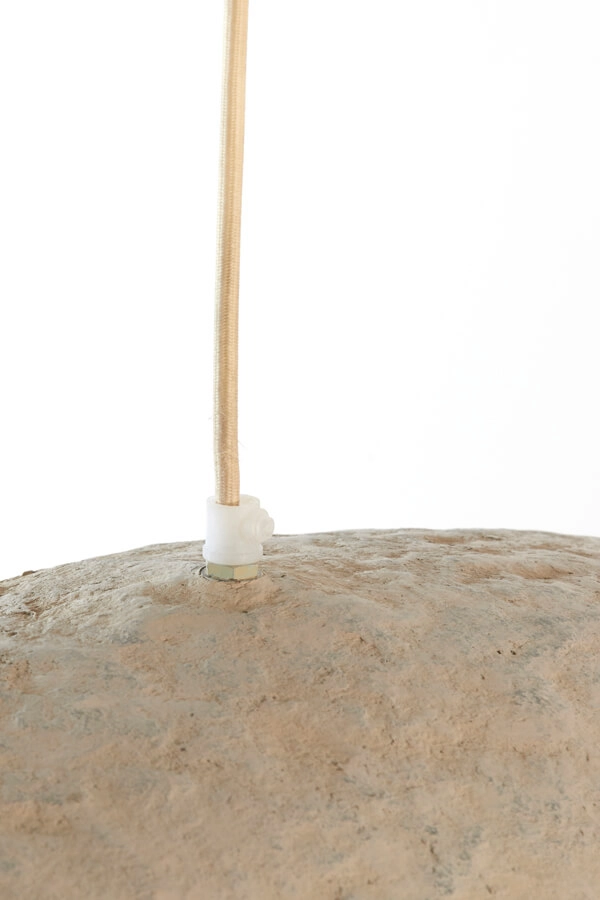 Sandfarbene Pendelleuchte Lonia 53cm Light & Living 8717807743130