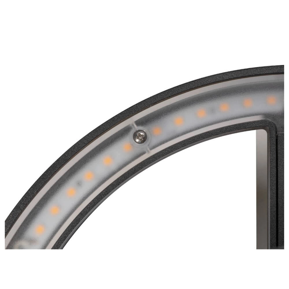 Schlanke Außenlampe Q-Ring Schwarz SLV 4024163290722