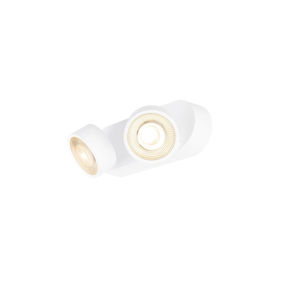 Aufputz-Spot Kalu 2.0 doppelt weiß 2700K SLV 4024163317580
