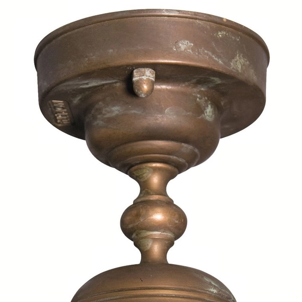 Veranda Lampe Maritime ländlich 22cm kupferbraun Franssen 8021035005718