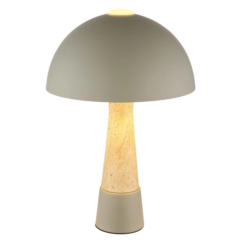 Einzigartige Tischlampe Paulin Grau