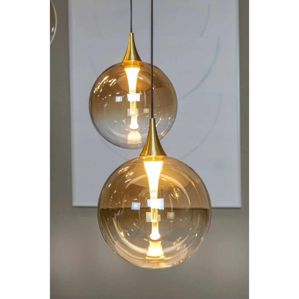Design-LED-Pendelleuchten Gisela Fading – 5x Ø 16 cm Premium by Lucide 5411212134813