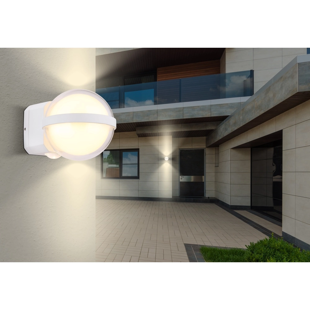 Entwurfswandlampe Illi Weiß Globo 9007371448937