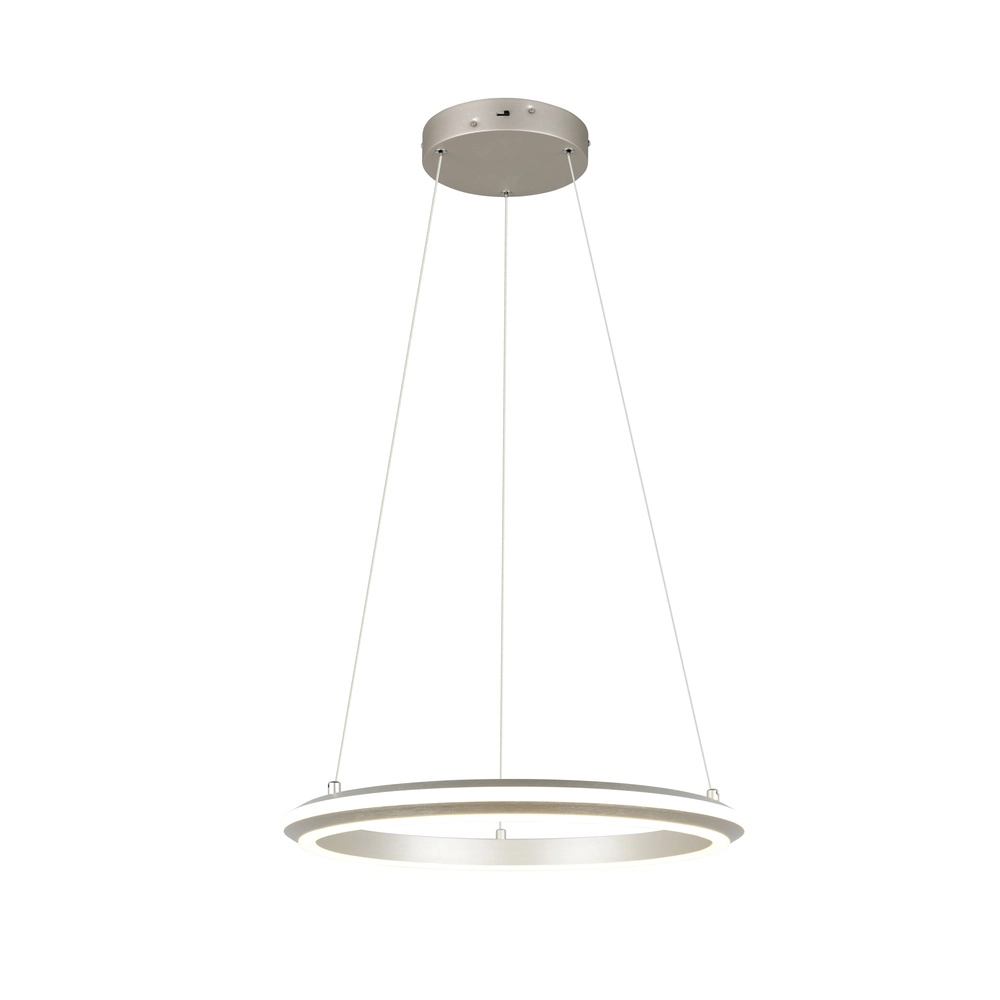 Pendelleuchte Amador nickel Ø 45cm Trio 4017807656640