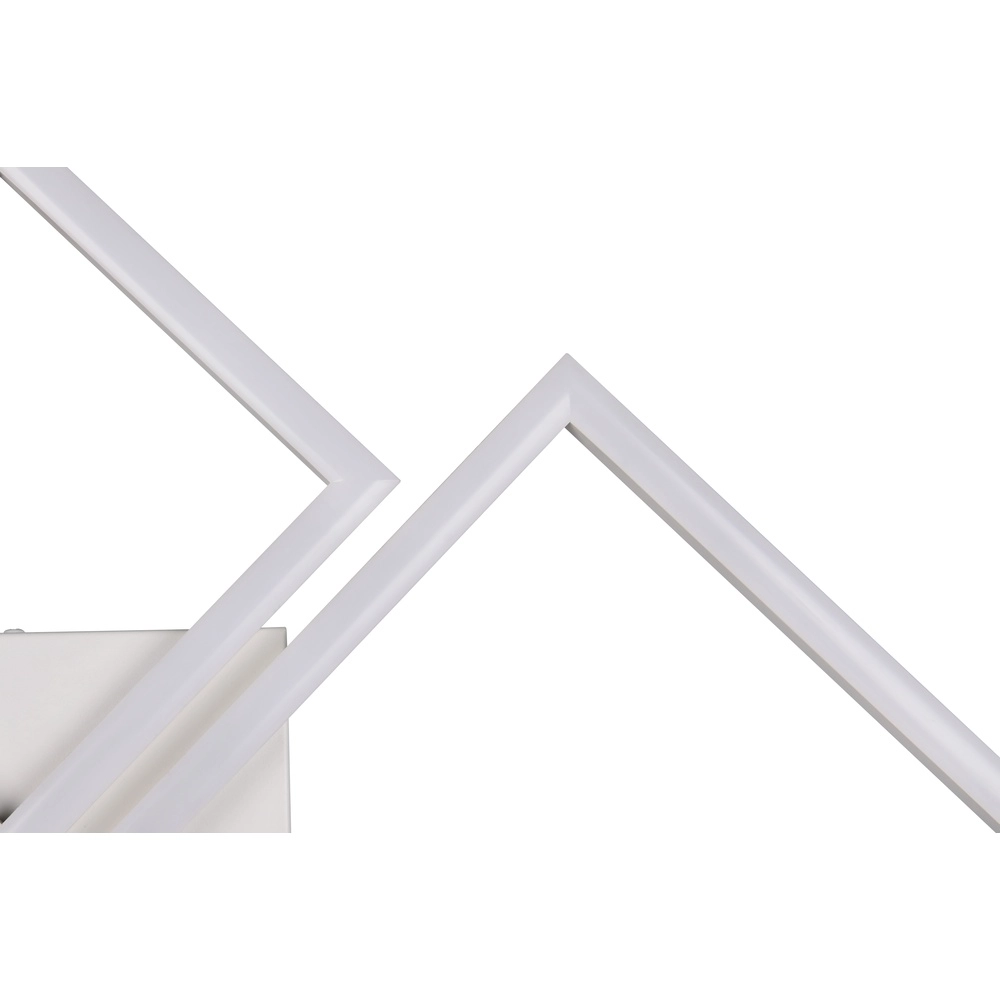 Moderne Deckenlampe Quilo Quadratweiß Trio 4017807704235