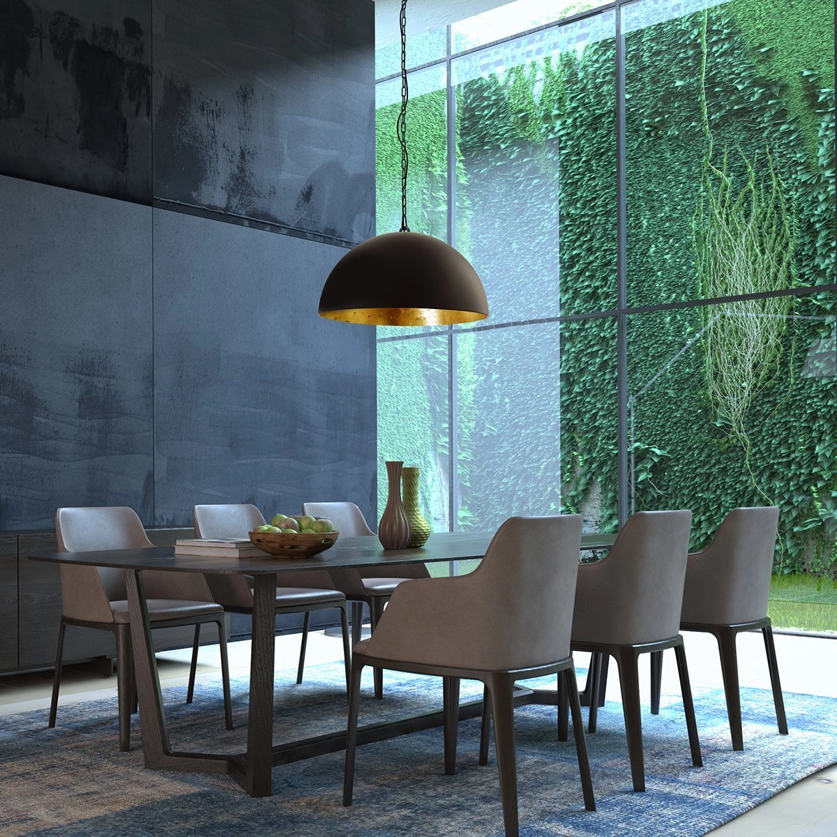 Büro-Hängelampe Semicirkel Ø 50cm Steinhauer 8712746131048