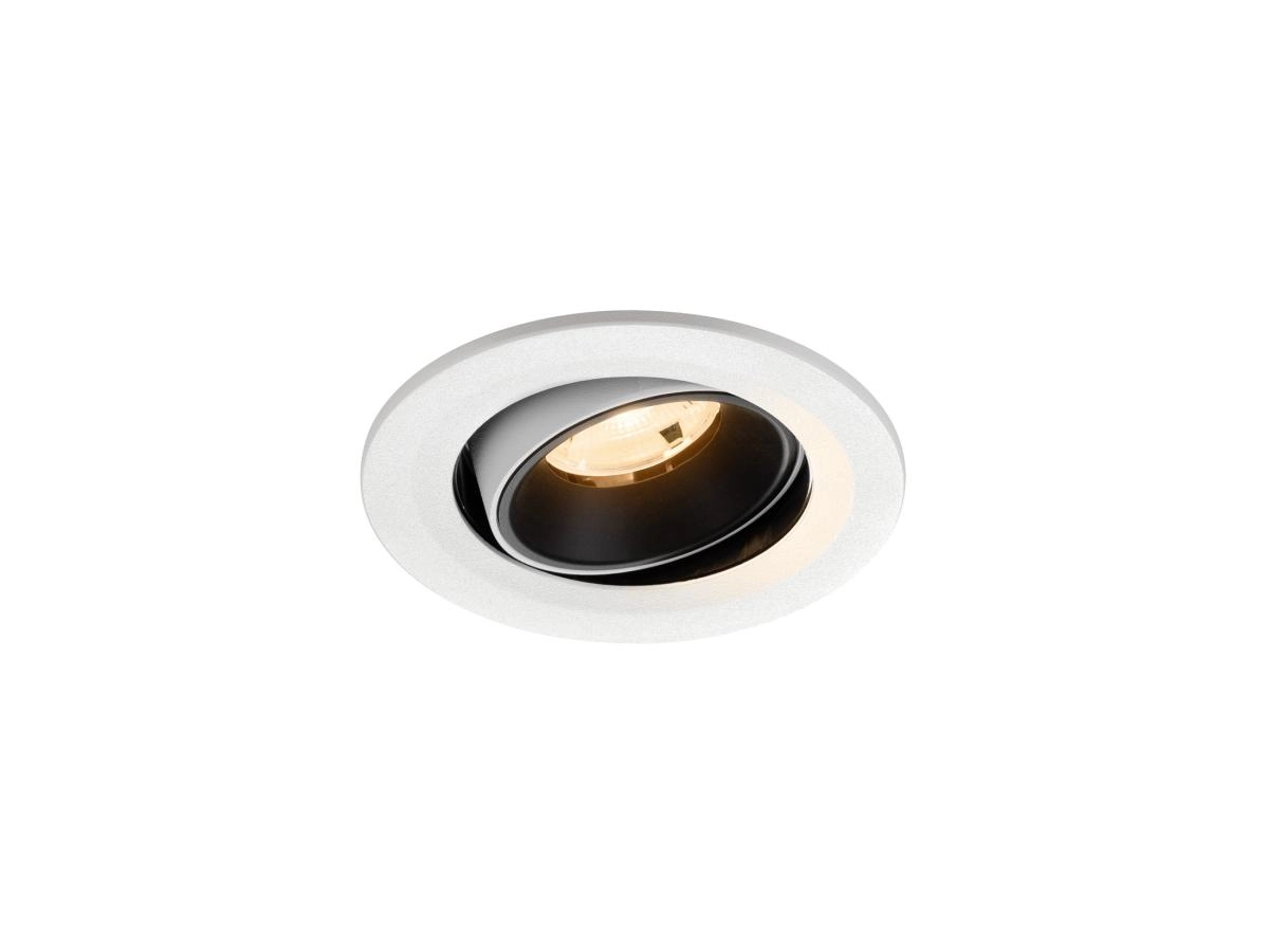 Einbau-Strahler Numinos Move S weiß/schwarz 2700K - 20gr SLV 4024163312585