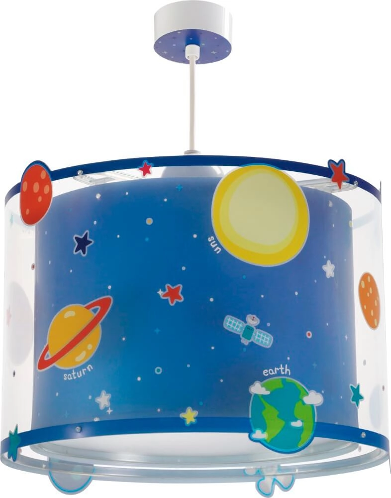 Kinderzimmer-Hängelampe Planets Blau Dalber 8420406002583