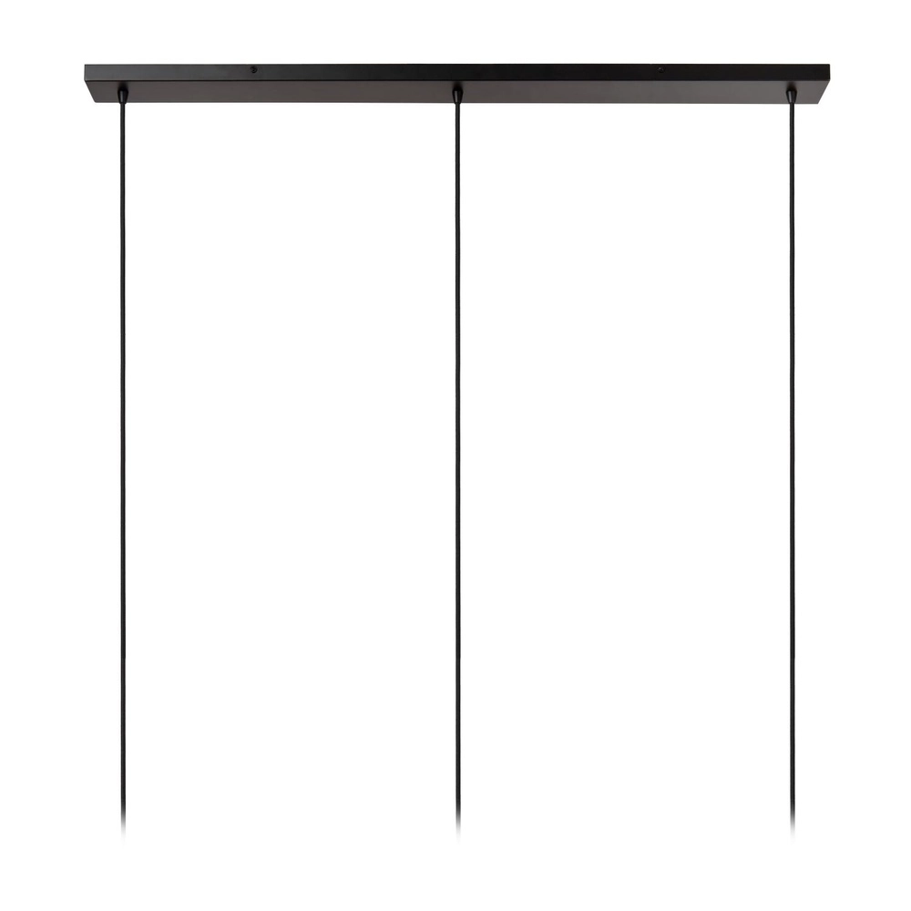 Pendellampe Tagalog 3-Licht Schwarz Lucide 5411212212153