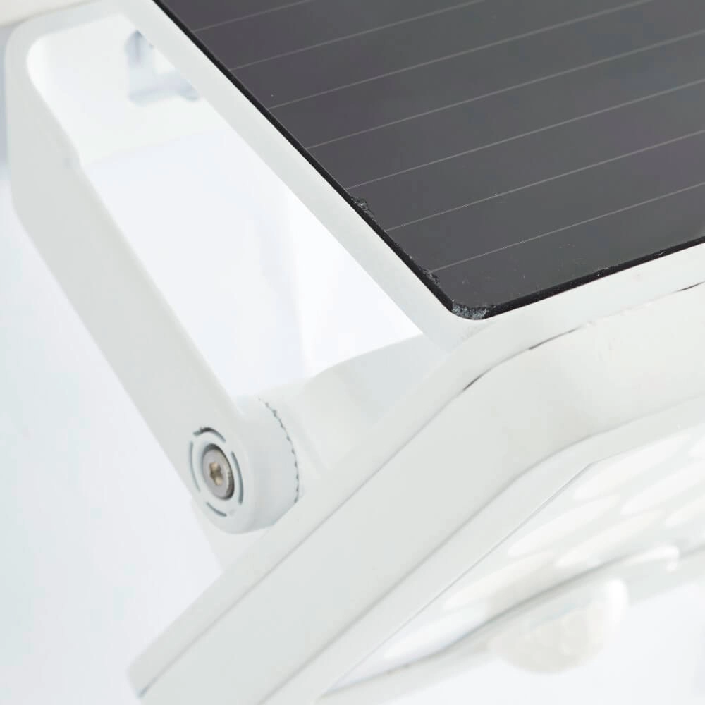 Weiße Wandleuchte Luton Solar- Brilliant 4004353437786