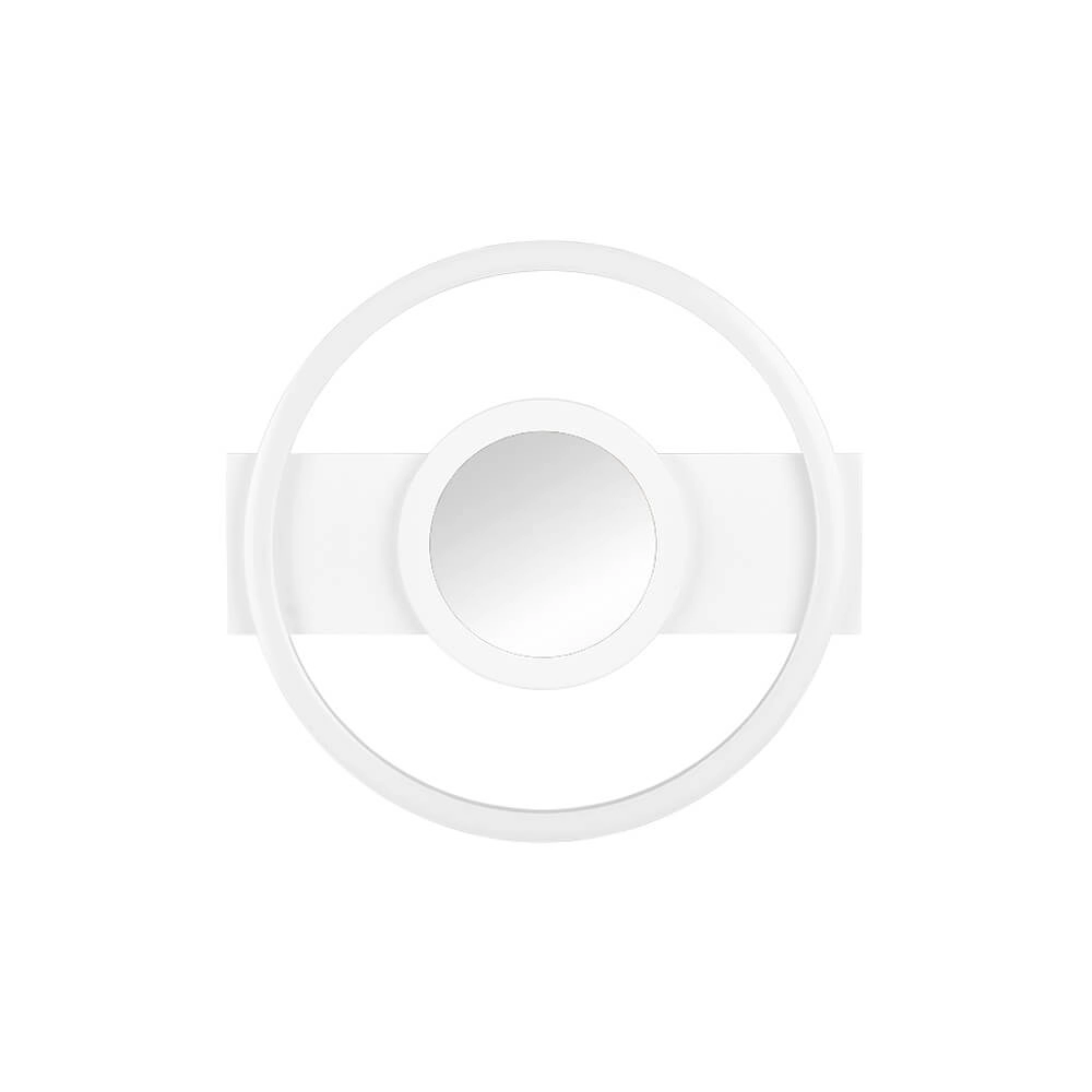 Design-Deckenleuchte Wheeler weiß rund Trio 4017807640540