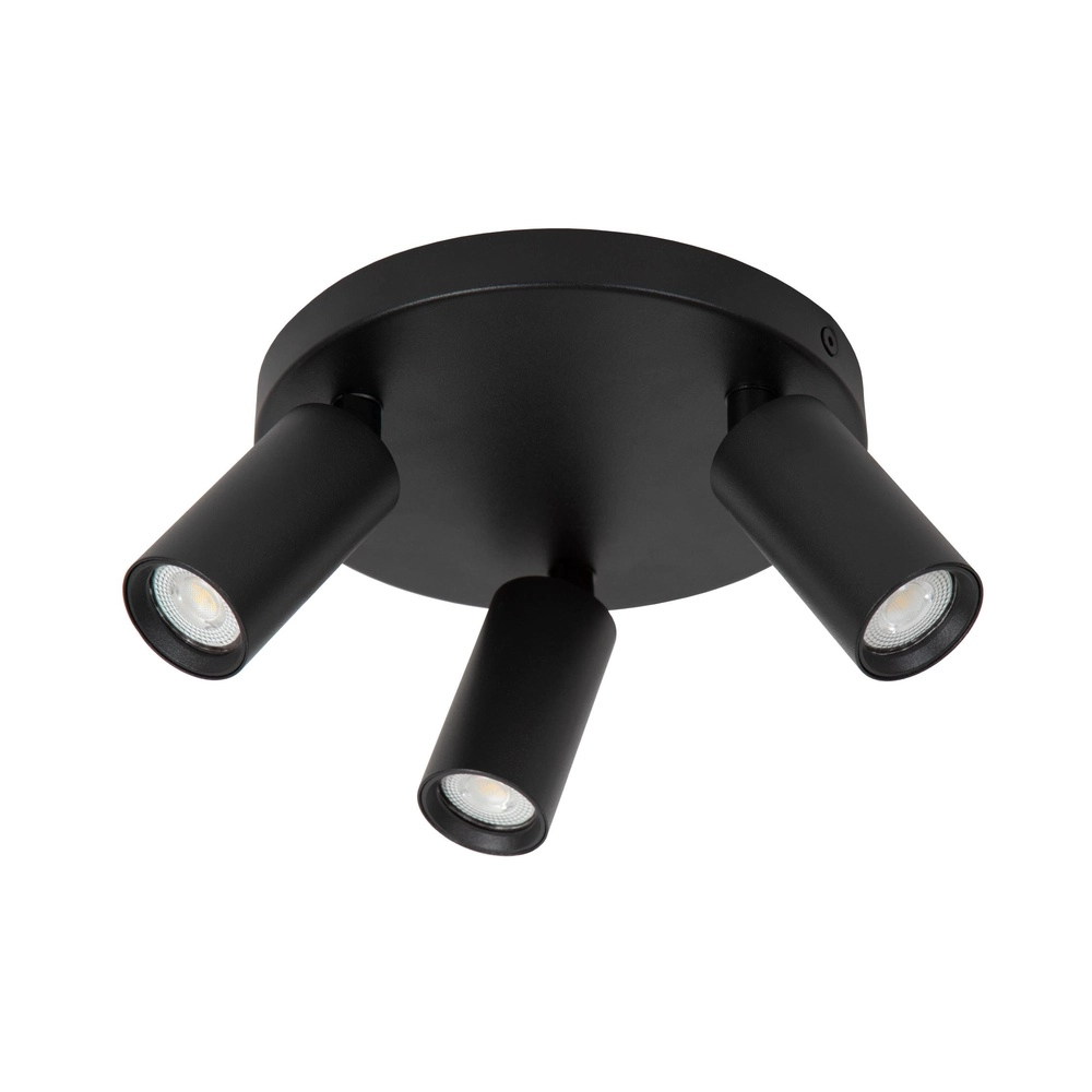 Deckenscheinwerfer Ritmo mini GU10 3-Licht Schwarz