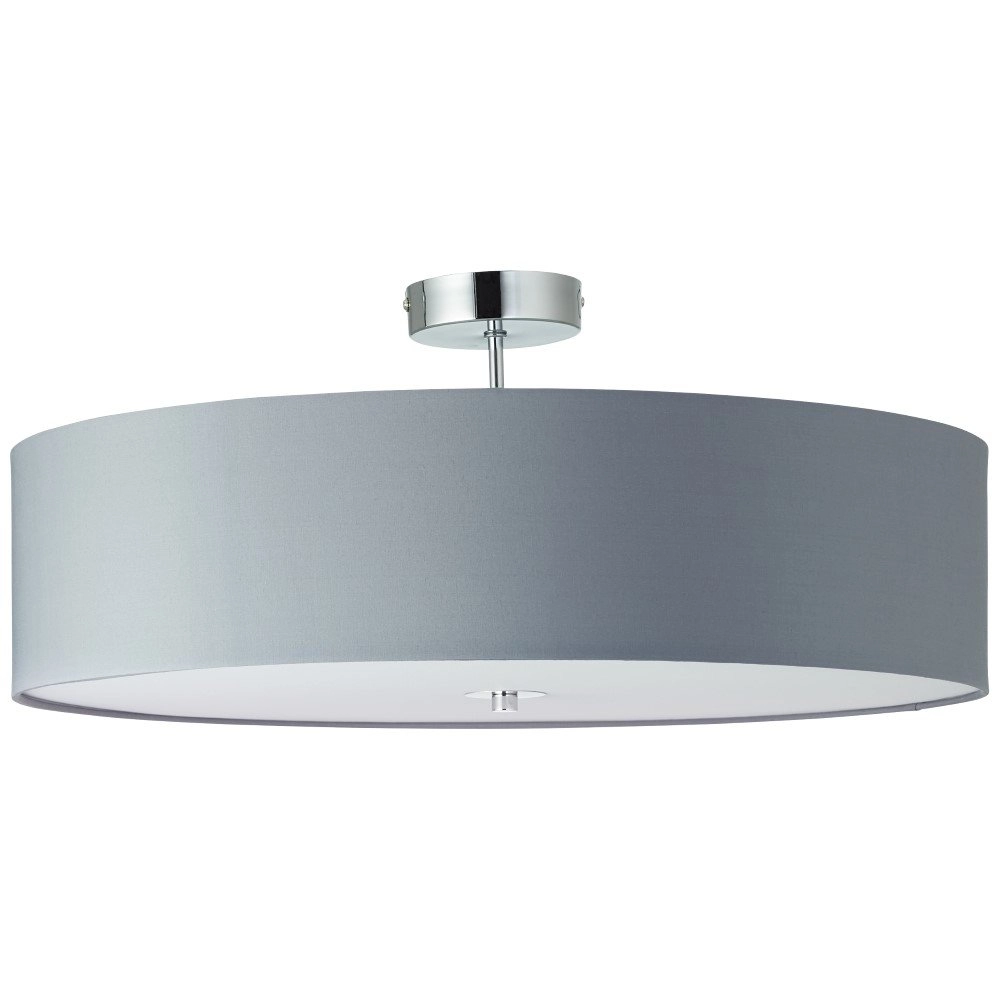 Graue Deckenlampe Andria Ø 60cm Brilliant 4004353235870