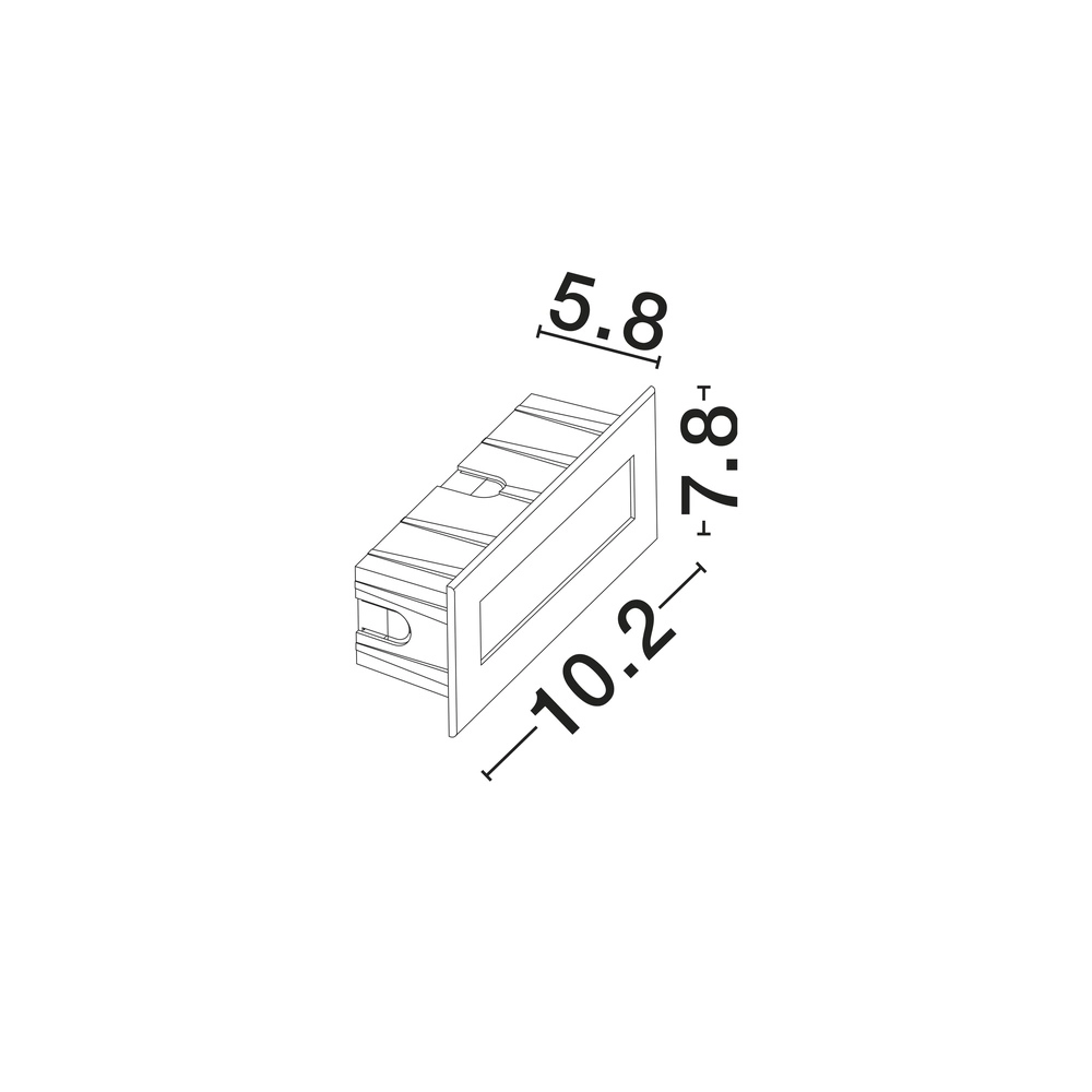Einbauleuchte Olin anthrazit Lyora 5212017481405