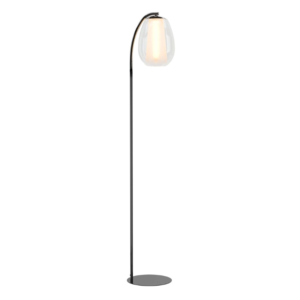 Design-Stehlampe Menorca grau