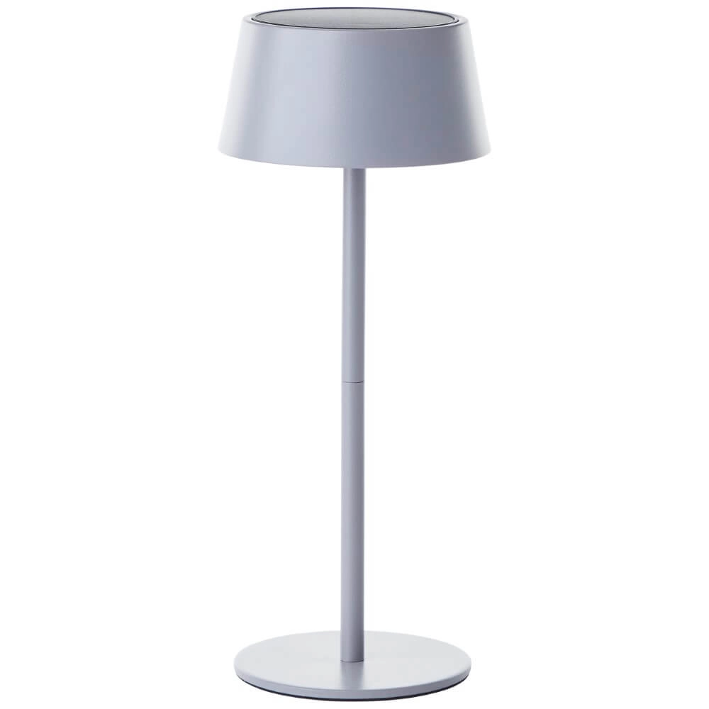 Gray design table lamp Picco on battery Brilliant 4004353437724
