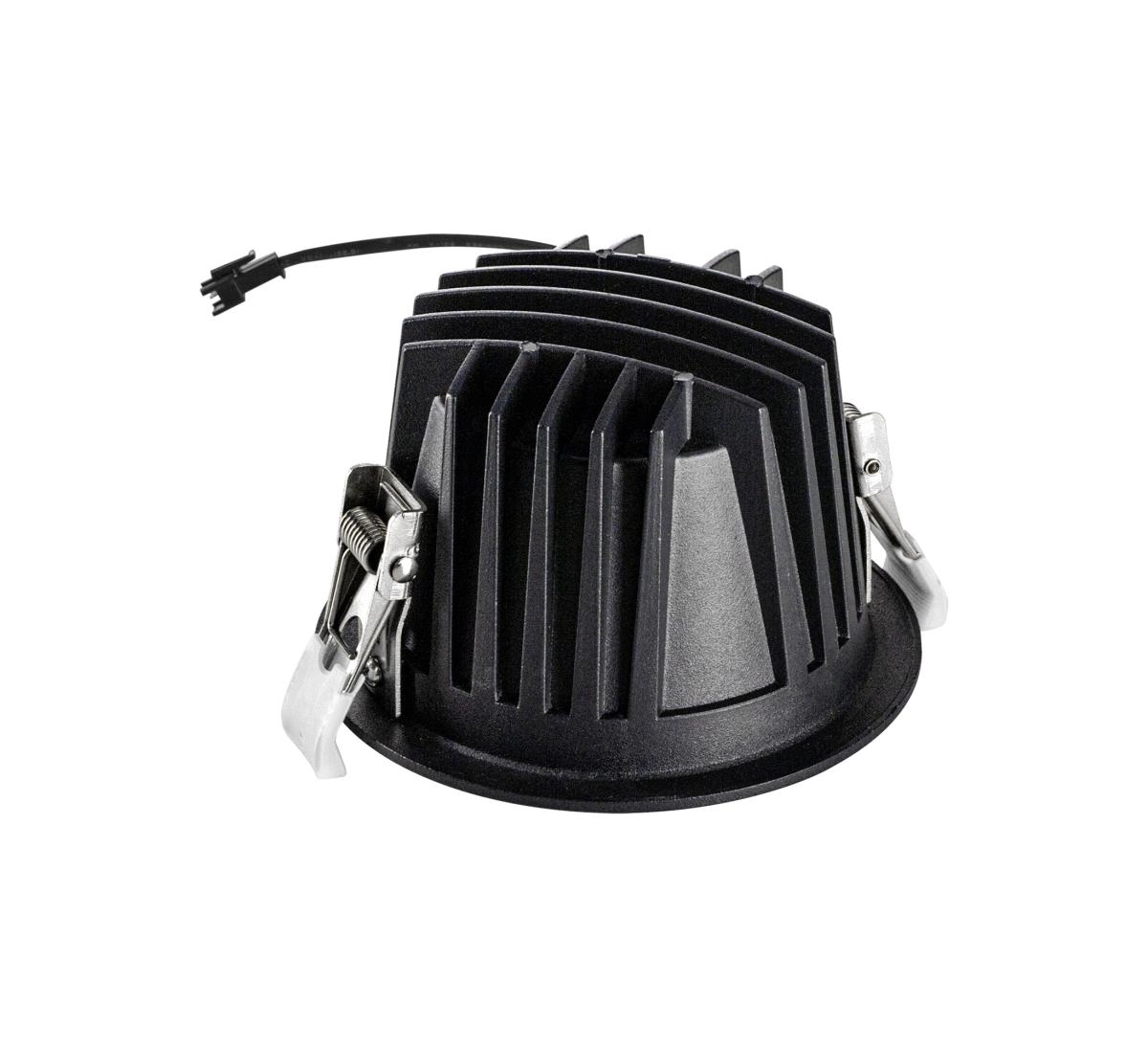 Einbau-Strahler Numinos L Schwarz/Chrom 2700K - 40gr SLV 4024163309936