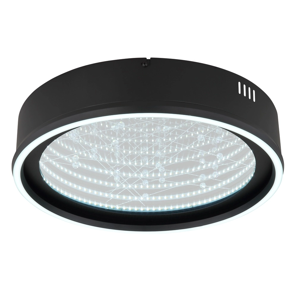 Deckenlampe Mirrora schwarz Ø 40 cm Globo 9007371578849