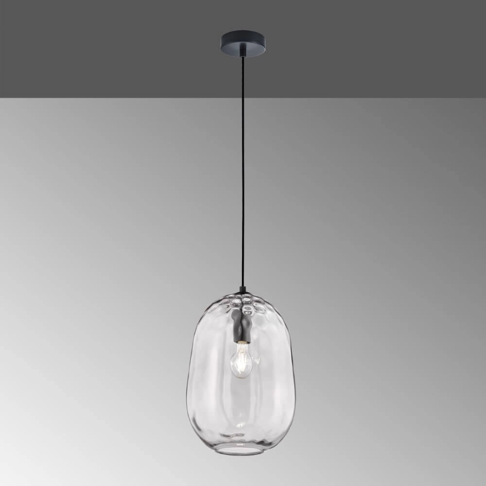 Hängelampe aus Glas Bretagne Ø 26cm Fischer & Honsel 4003694607575