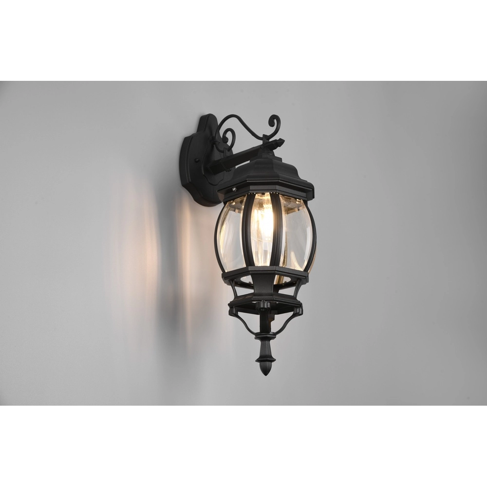 Wandleuchte Elvo schwarz Trio 4017807543810