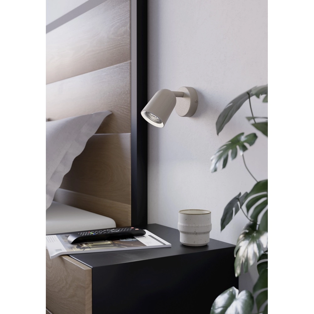 Sandbrauner Wandfleck Camaldoli GU10 – Orientierbar Eglo 9008606363155