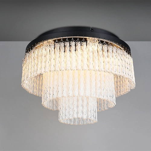Design-Deckenlampe Vono Schwarz Trio 4017807682236