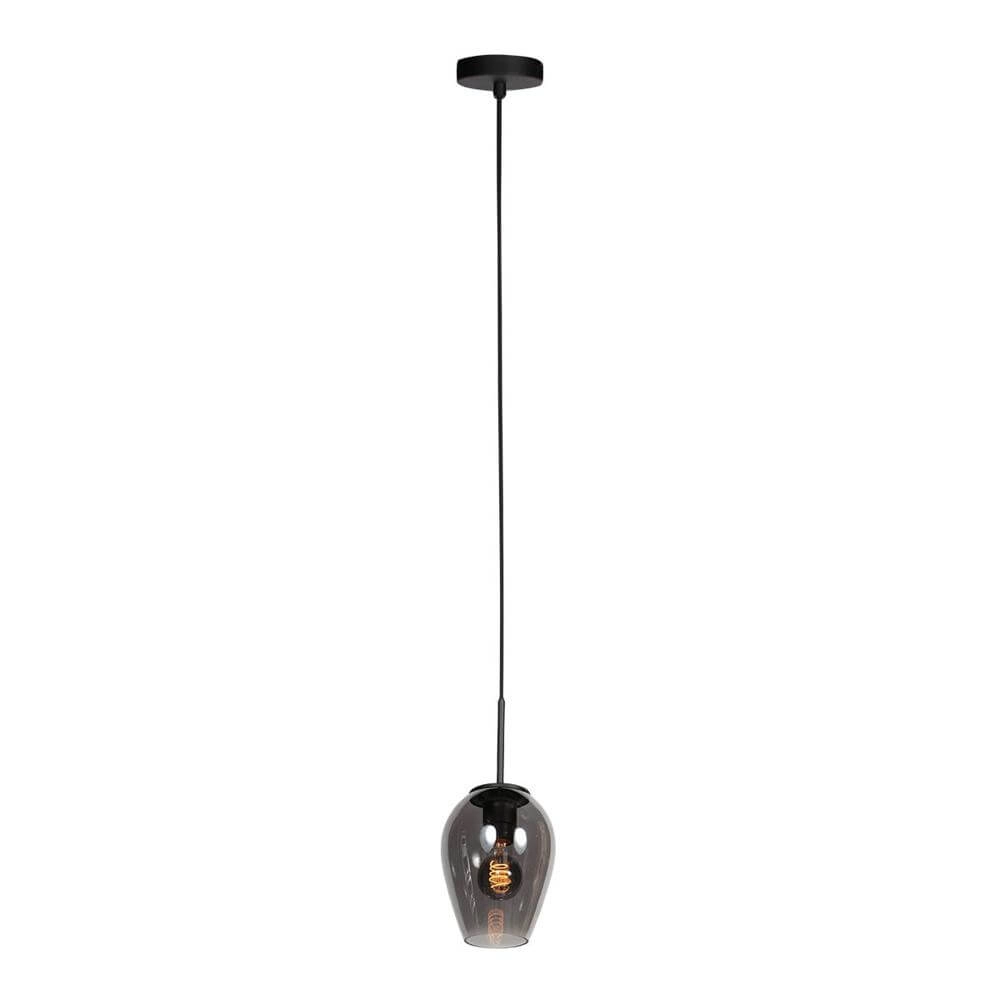 Pendelleuchte HaloSwap mit 1 Rauchglas Ø 15cm Steinhauer 8712746179712