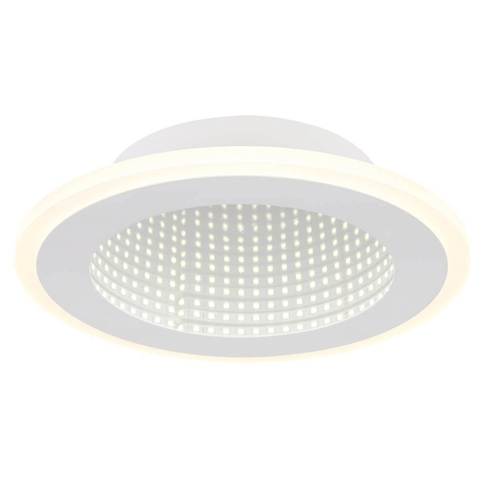 Deckenlampe Lamela Ø 22,5cm weiß Globo 9007371458615