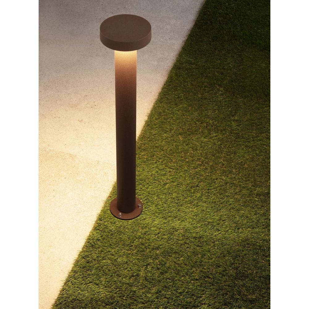 Designing-Gartenlampe Gong rostbraun 60 cm – 2700.000 km