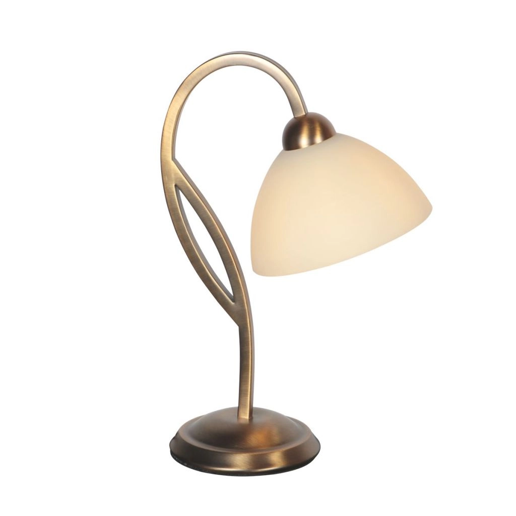 Klassische Tischlampe Anthea Bronze Steinhauer 8712746180244