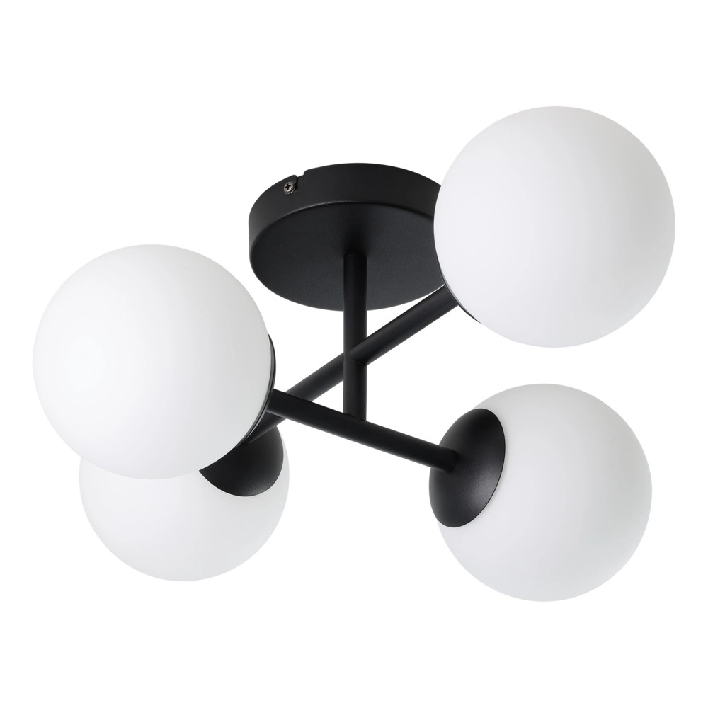 Deckenlampe Castrovido 4-flammig schwarz Eglo 9008606360710