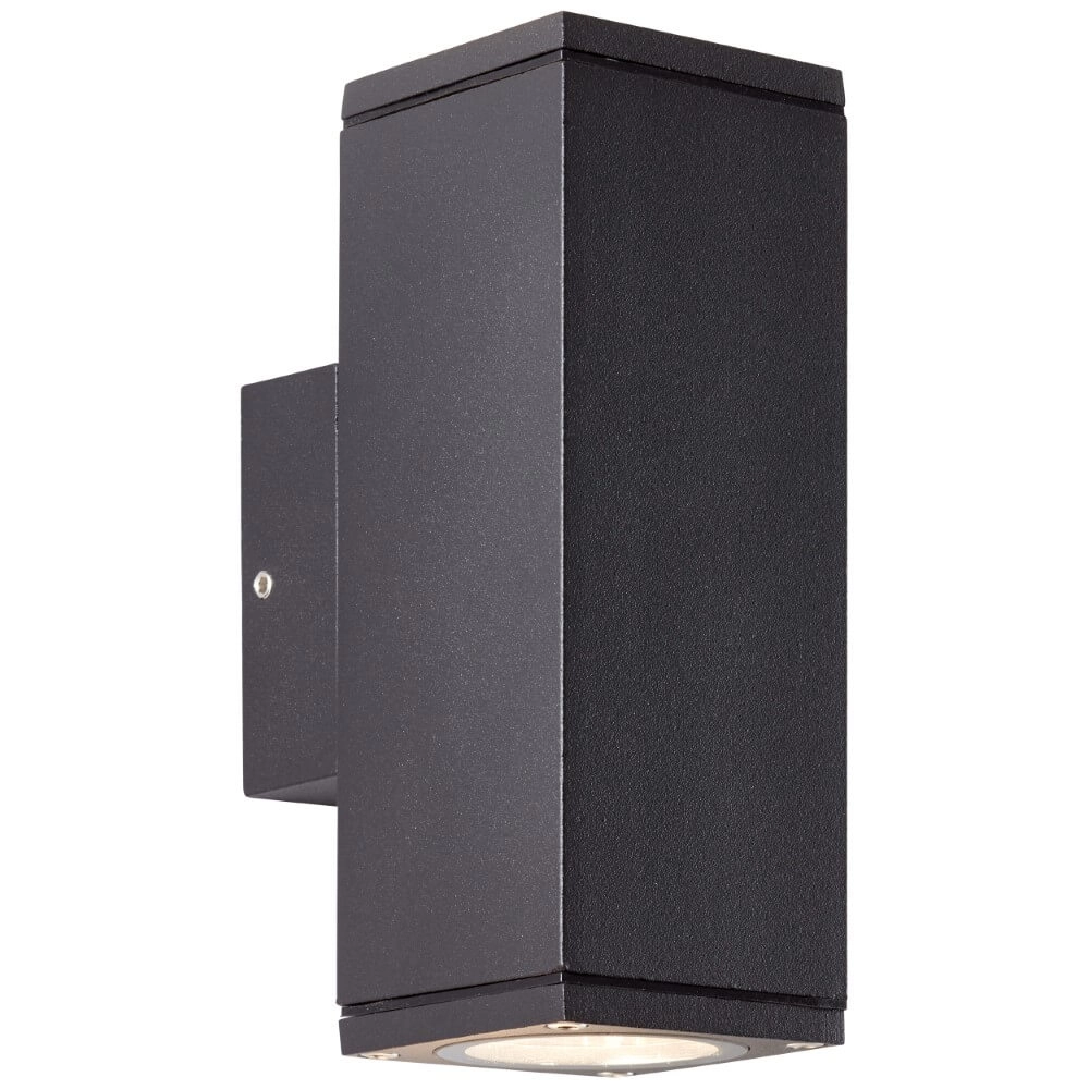 Anthrazitfarbener Aufbaustrahler Hally Design