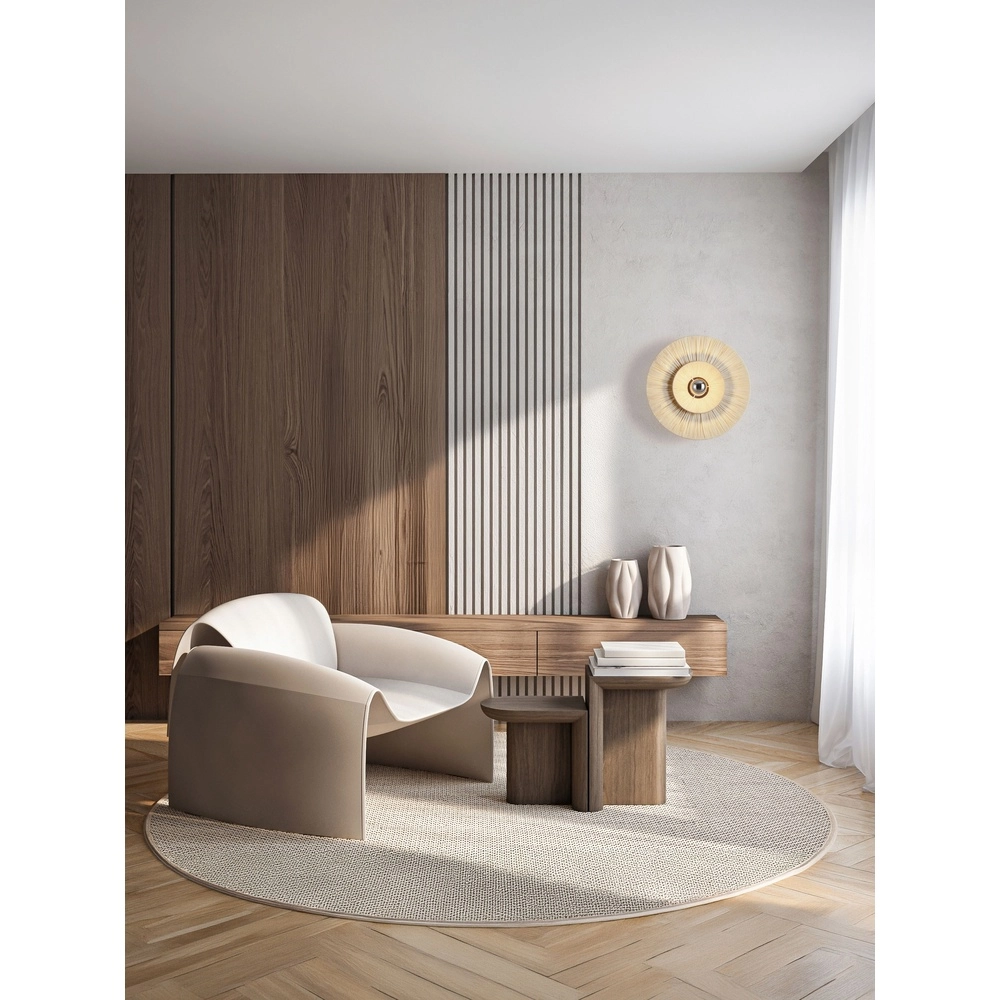 Japandi Wandlampe Nora Beige